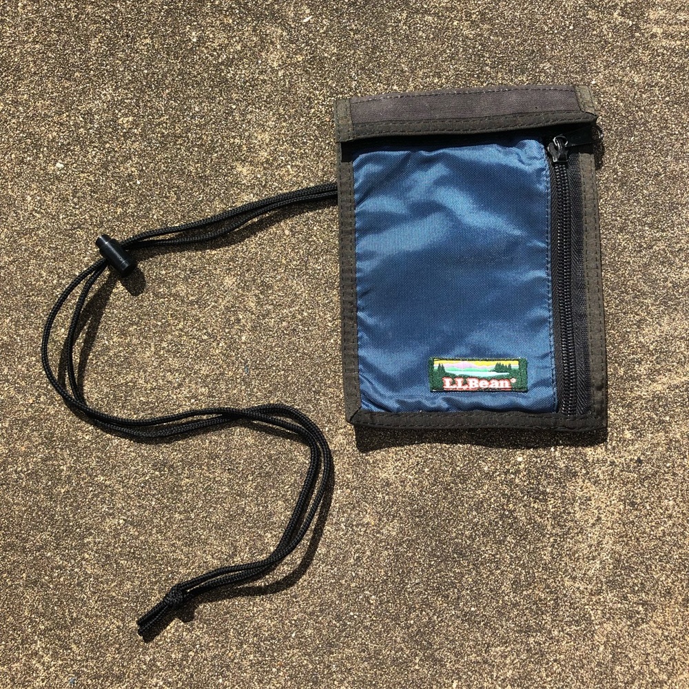 Vintage L.L. Bean travel wallet